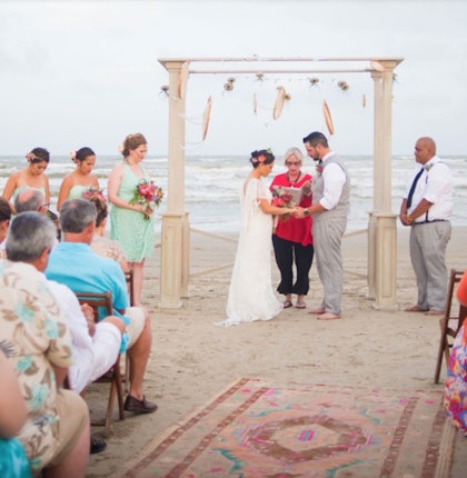 Cinnamon Shore On Mustang Island Weddings Gulf Coast Wedding Venue