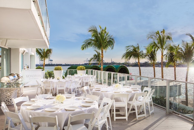 Mondrian South Beach Weddings Miami Ft Lauderdale Wedding Venue